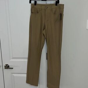 New Swiss Tech flat front 5 pocket performance Travel Hiking Trail Fishing panta
